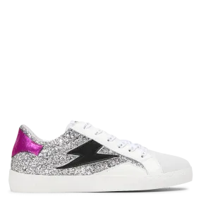  SEMERDJIAN - SMR   LARRY - Sneakers basse con paillettes | Argento 