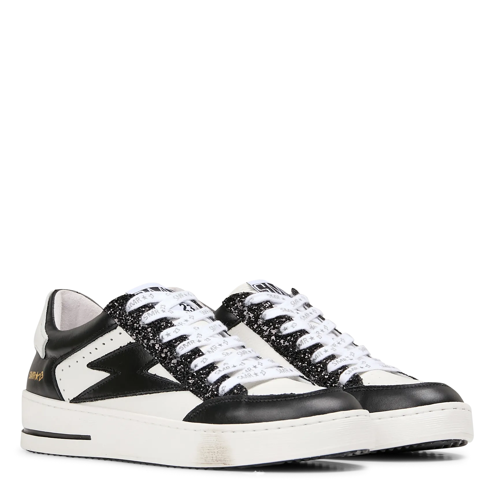  SEMERDJIAN - SMR   NOUBAR - Sneakers a punta tonda stringate | Nero