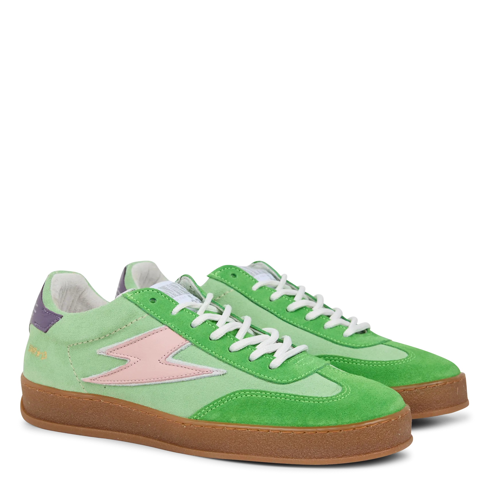  SEMERDJIAN - SMR   RISY - Sneakers basse in pelle scamosciata | Verde