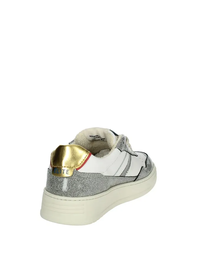 SERAFINI  SNEAKERS BASSA AI23DFIR04 BIANCO/ARGENTO