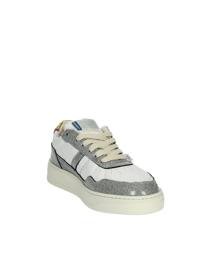 SERAFINI  SNEAKERS BASSA AI23DFIR04 BIANCO/ARGENTO