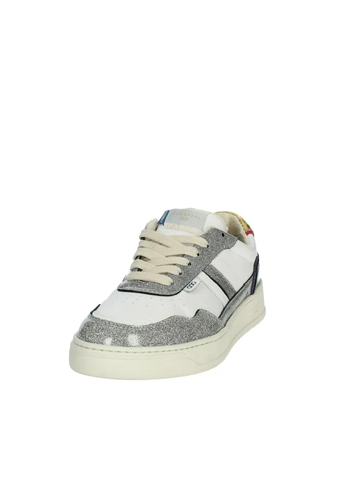 SERAFINI  SNEAKERS BASSA AI23DFIR04 BIANCO/ARGENTO