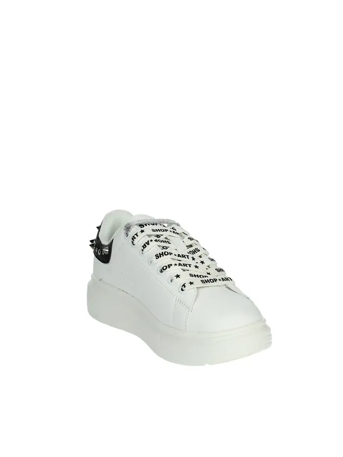 SHOP ART  SNEAKERS BASSA SASS230203 BIANCO/NERO