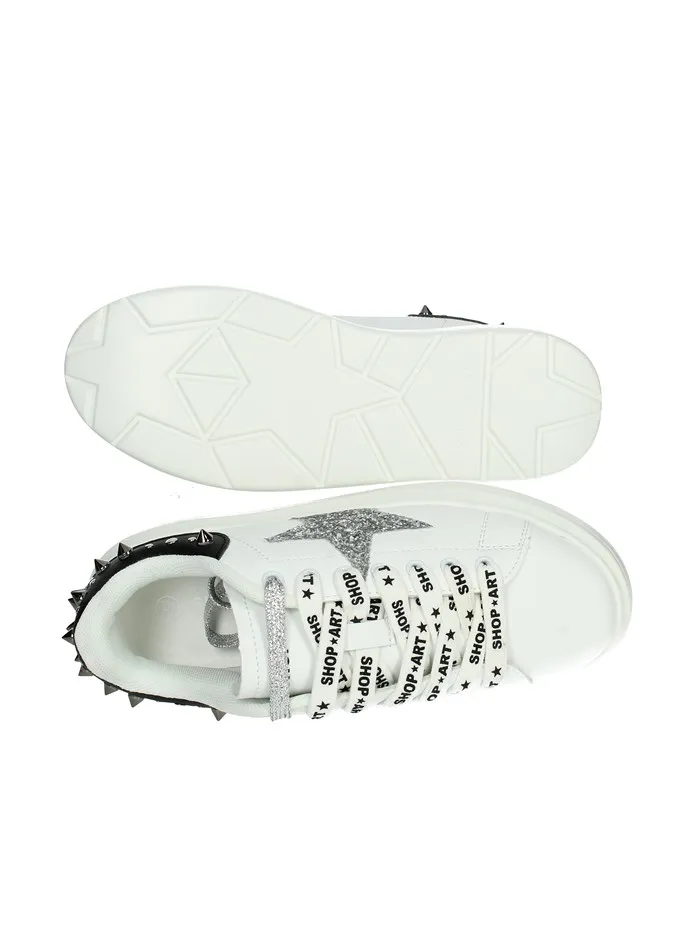 SHOP ART  SNEAKERS BASSA SASS230203 BIANCO/NERO