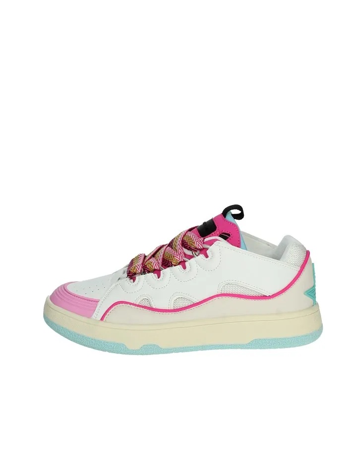 SHOP ART  SNEAKERS BASSA SASS230224 BIANCO/ROSA