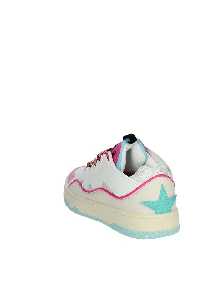 SHOP ART  SNEAKERS BASSA SASS230224 BIANCO/ROSA