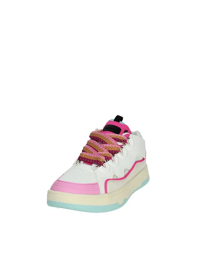 SHOP ART  SNEAKERS BASSA SASS230224 BIANCO/ROSA