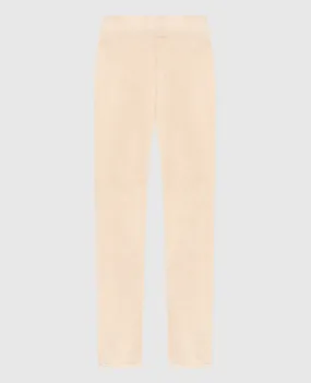 Simonetta Ravizza Pantaloni Marti in cashmere beige MARTICASHMERE