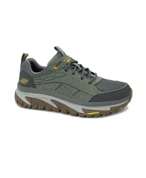 SKECHERS 237488 ARCH FIT ROAD WALKER green verde scarpe uomo sportive outdoor lacci