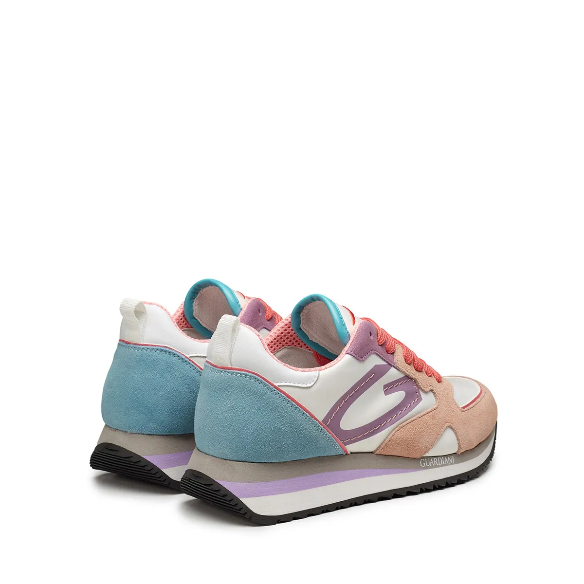   Sneakers Donna in tessuto e camoscio GUARDIANI AGW300001