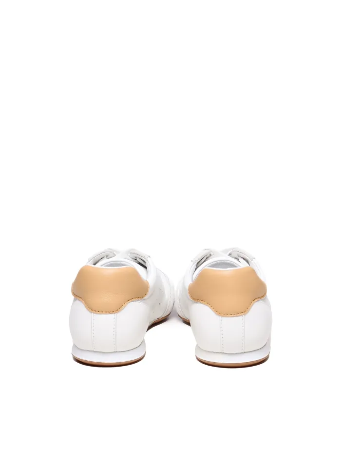 SNEAKERS OLYMPIA IN PELLE