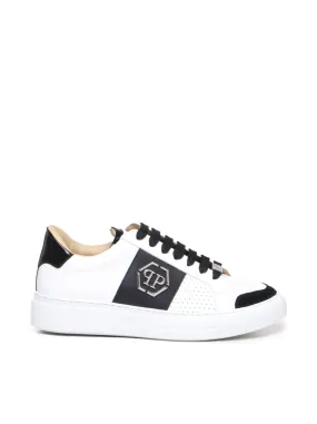 SNEAKERS PP IN PELLE DI VITELLO