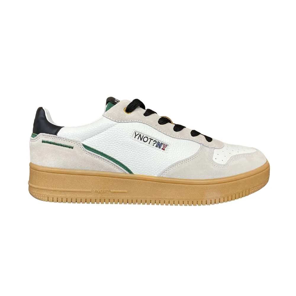 Sneakers Y-Not white green