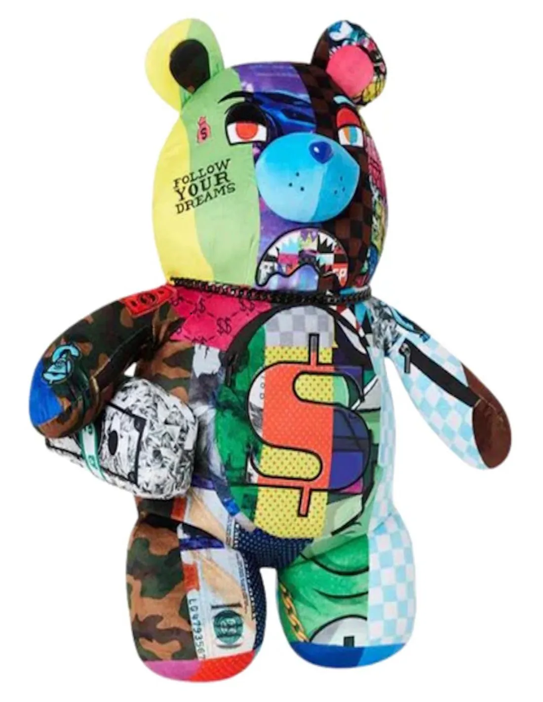 SPRAYGROUND ZAINO UNISEX WONDERFUL MIND BEAR