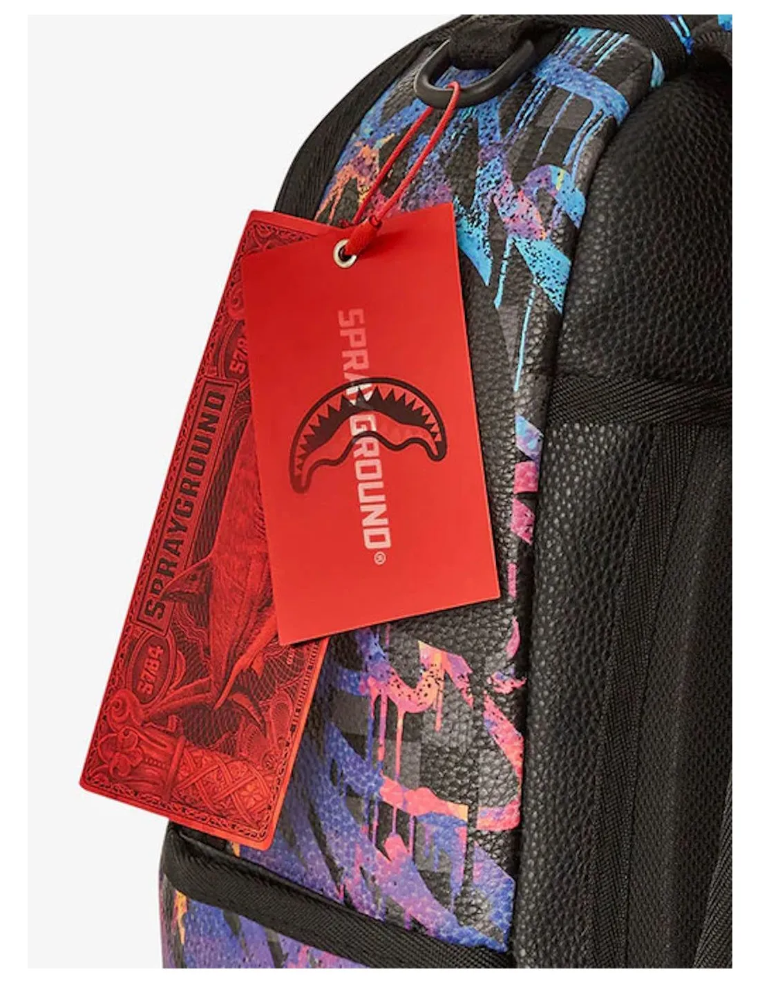 SPRAYGROUND ZAINO UOMO SHARKS IN STICKERS