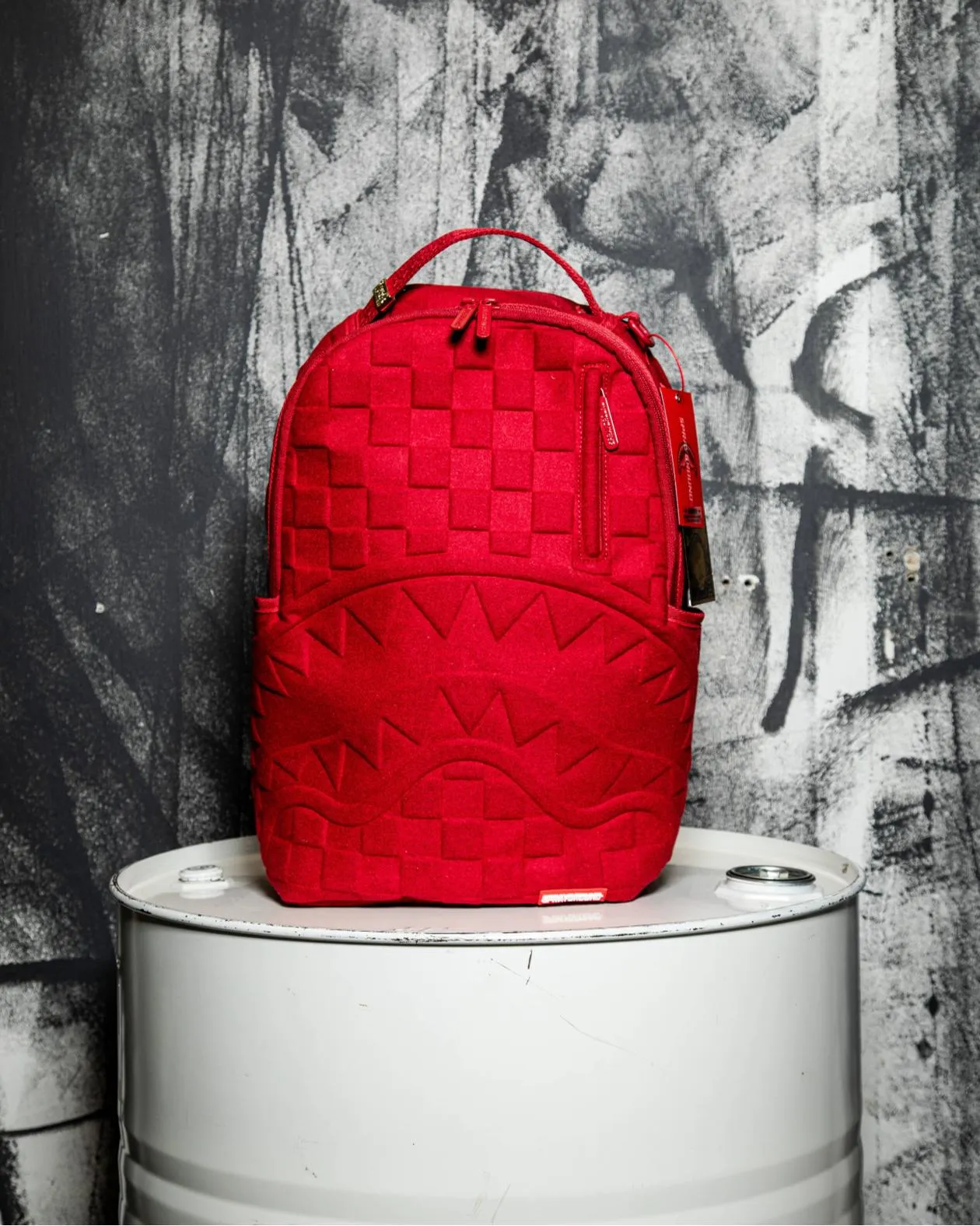 Sprayground – Zaino red checkered flock