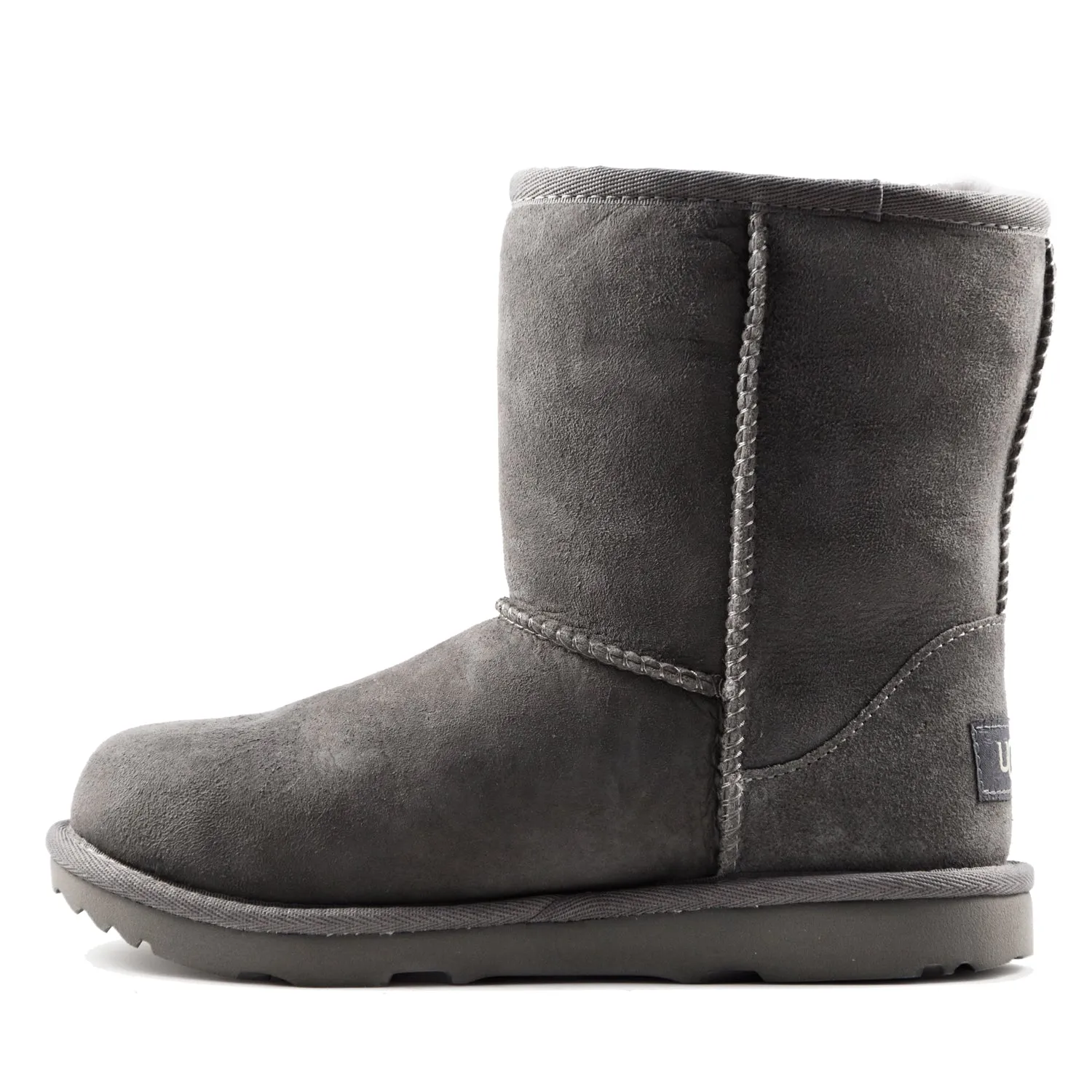 Stivaletto Ugg junior in montone grigio modello Classic