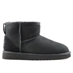 Stivaletto Ugg Junior In Montone Nero Modello Classic Mini