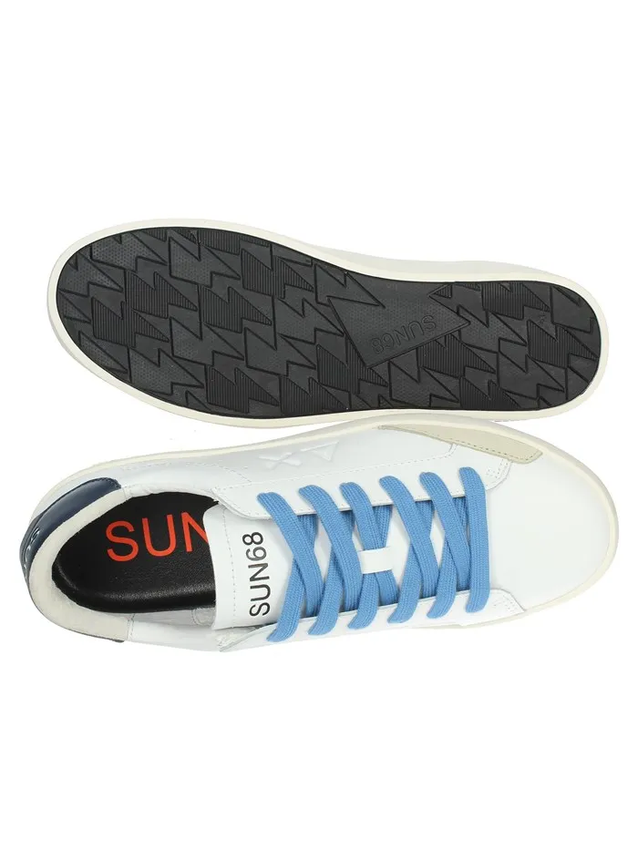 Sun68  SNEAKERS BASSA Z34140 BIANCO/BLU