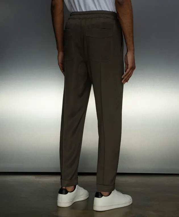 Tom Ford Pantaloni kaki SJC004FMA003S24