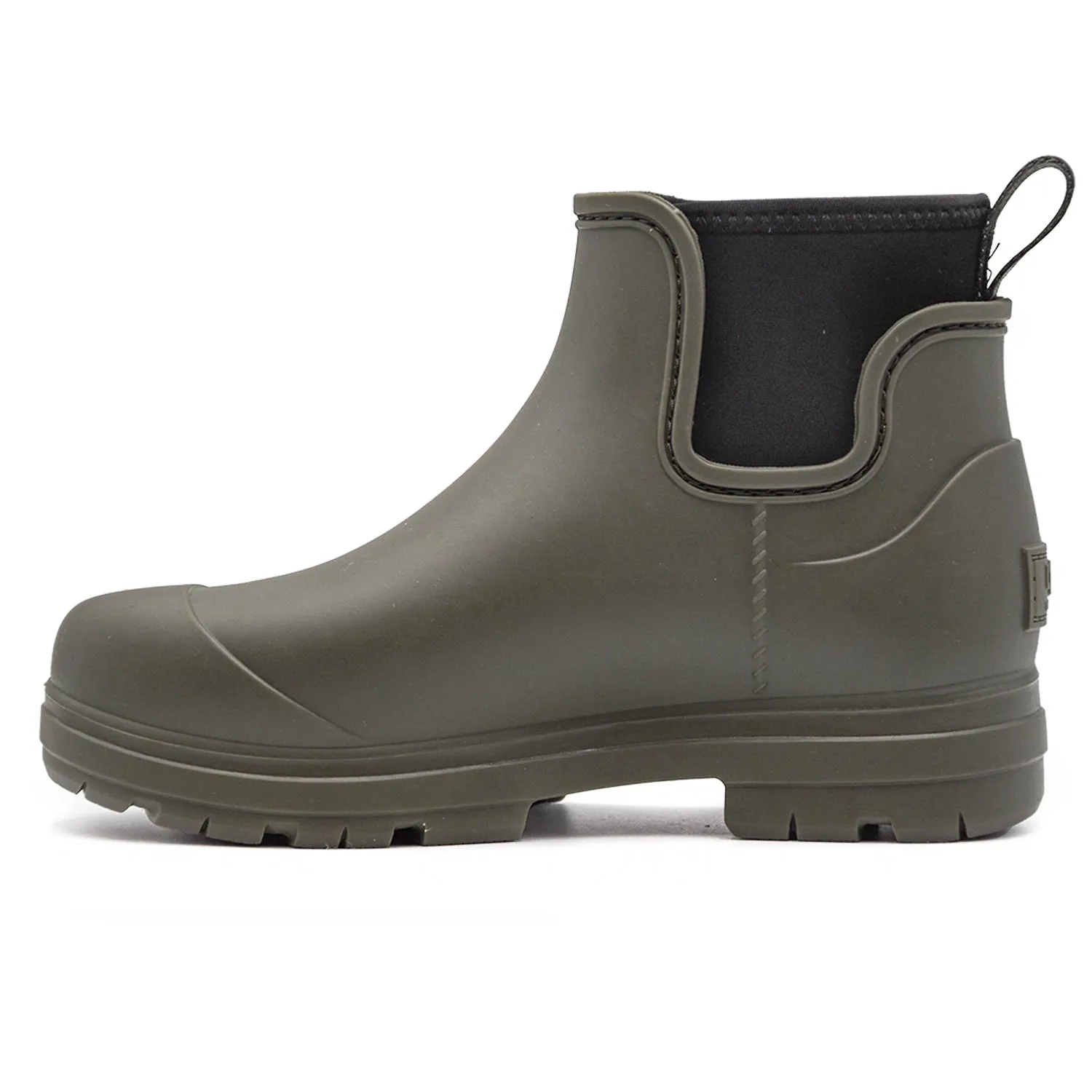 Ugg Donna Stivaletti Droplet Verde In Gomma Ideale Per Piogge