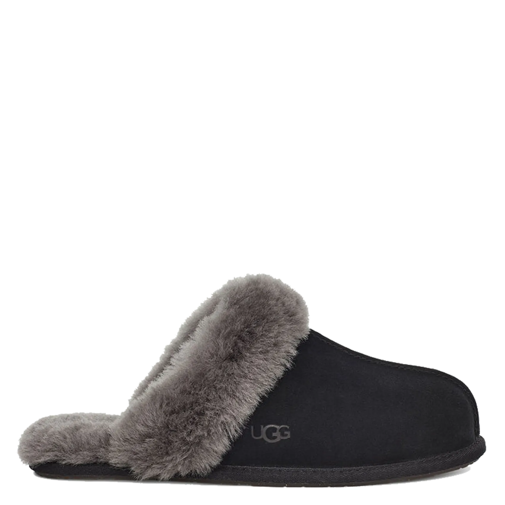  UGG   SCUFFETTE II - Pantofole in pelle di montone | Nero