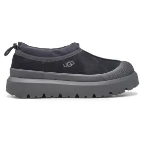 Ugg Tasman Sabot Nero Uomo Colletto Con Chiusura A Coulisse