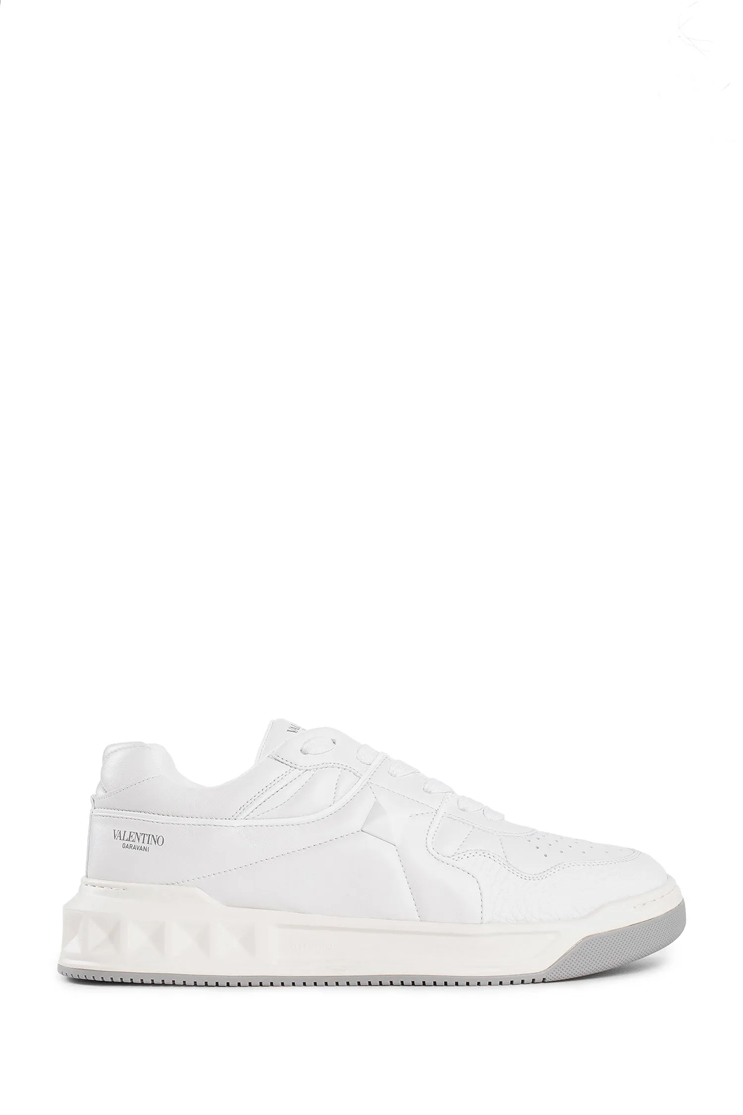 valentino garavani  one stud xl nappa low-top sneakers 