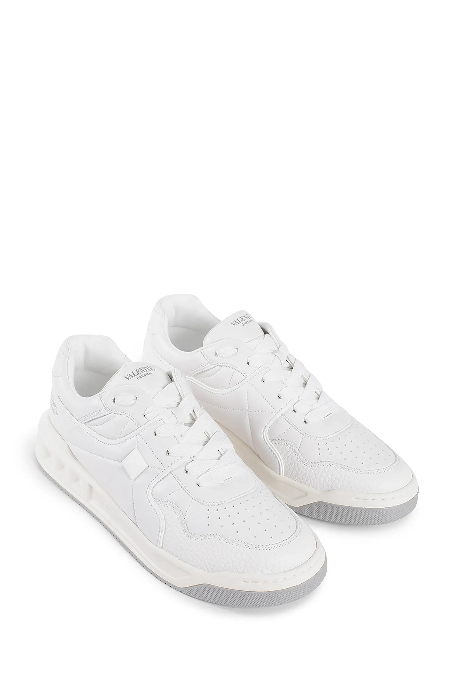 valentino garavani  one stud xl nappa low-top sneakers 