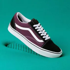 Vans scarpa sneakers da uomo ComfyCush Old Skool VN0A3WMAV9W nero bordò