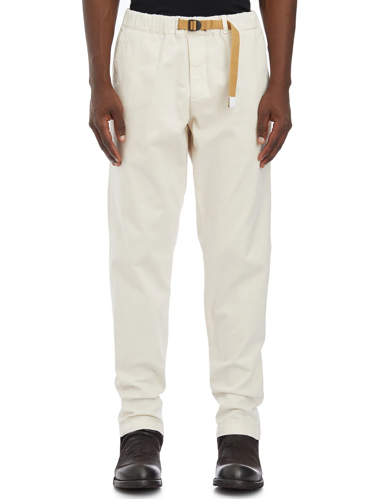 WHITE SAND  PANTALONE AMPIO IN COTONE STRETCH 