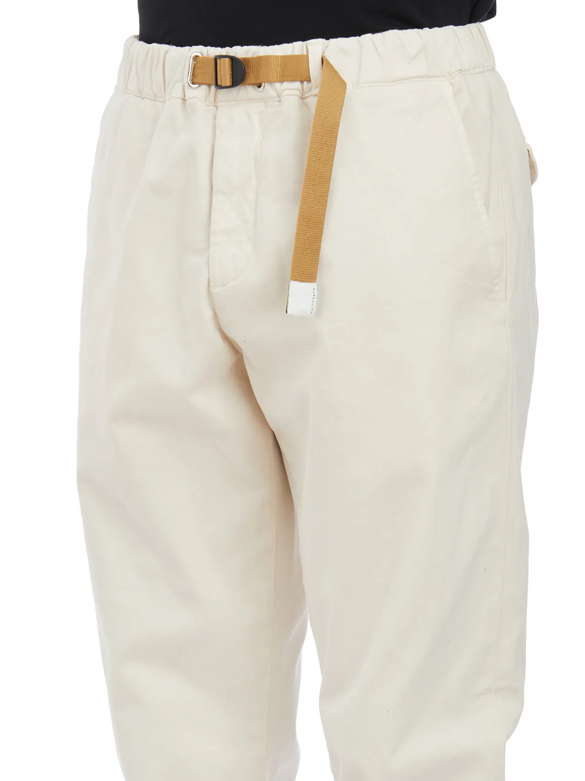 WHITE SAND  PANTALONE AMPIO IN COTONE STRETCH 