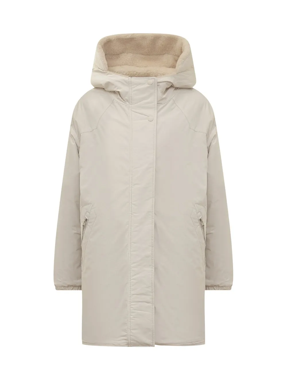 WOOLRICH Parka Teddy Reversibile 