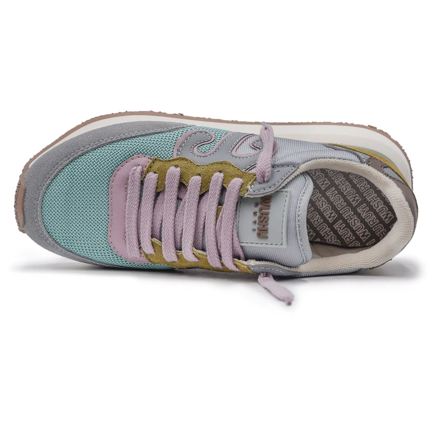 Wushu Sneakers Master Grigio Celeste Donna Leggera E Ammortizzata