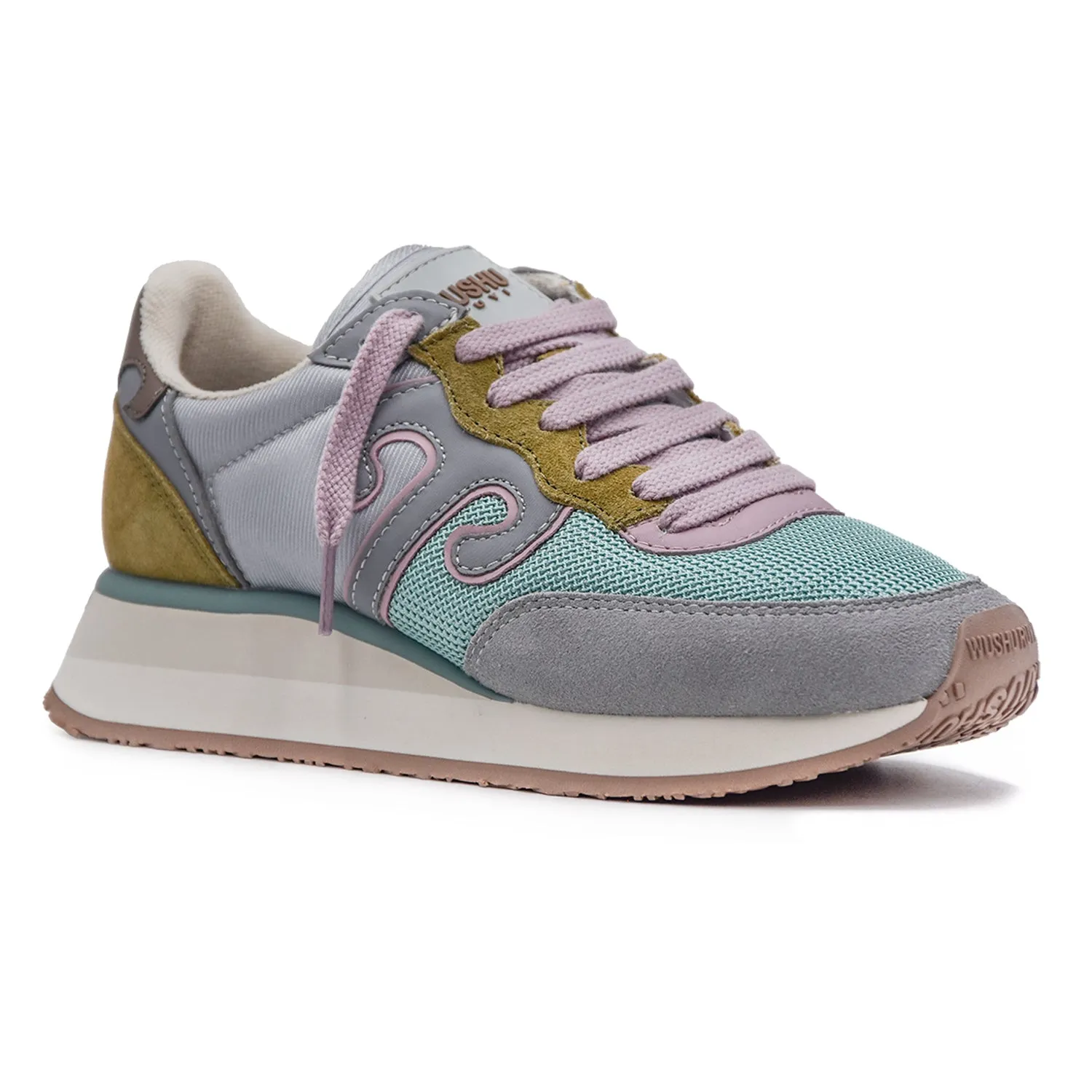 Wushu Sneakers Master Grigio Celeste Donna Leggera E Ammortizzata