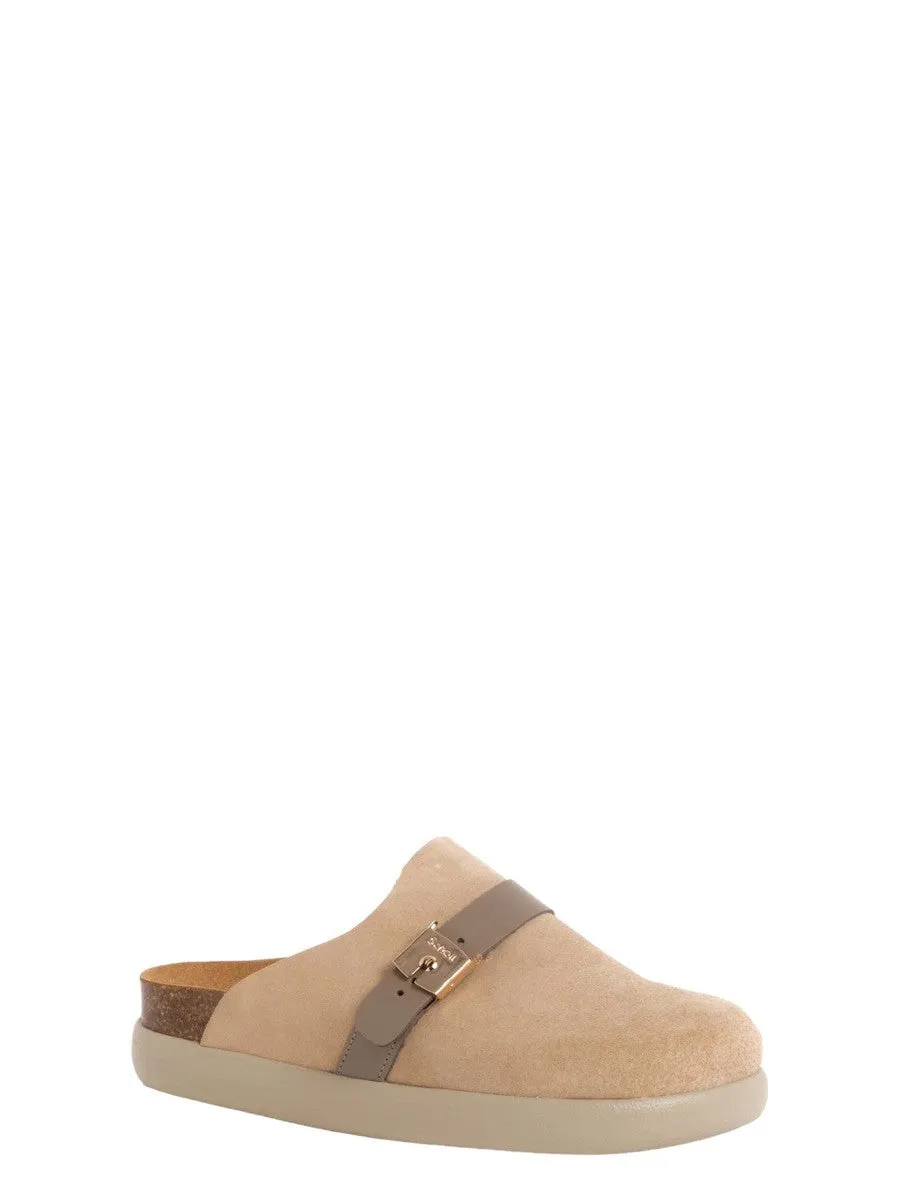 Zoccoli Camel Ivy Buckle