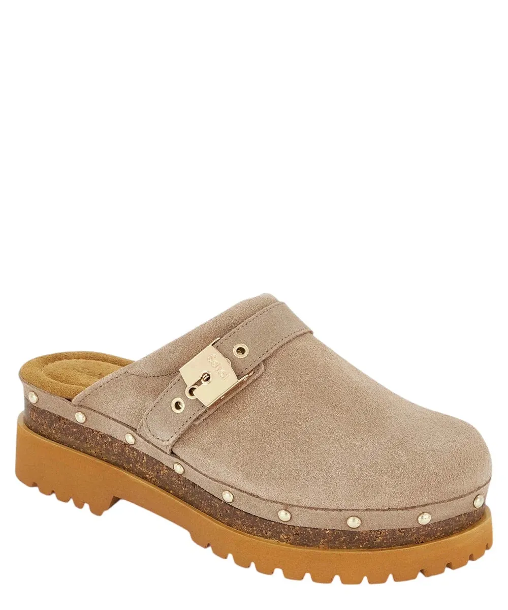 Zoccoli Dark Beige Cindy Cork