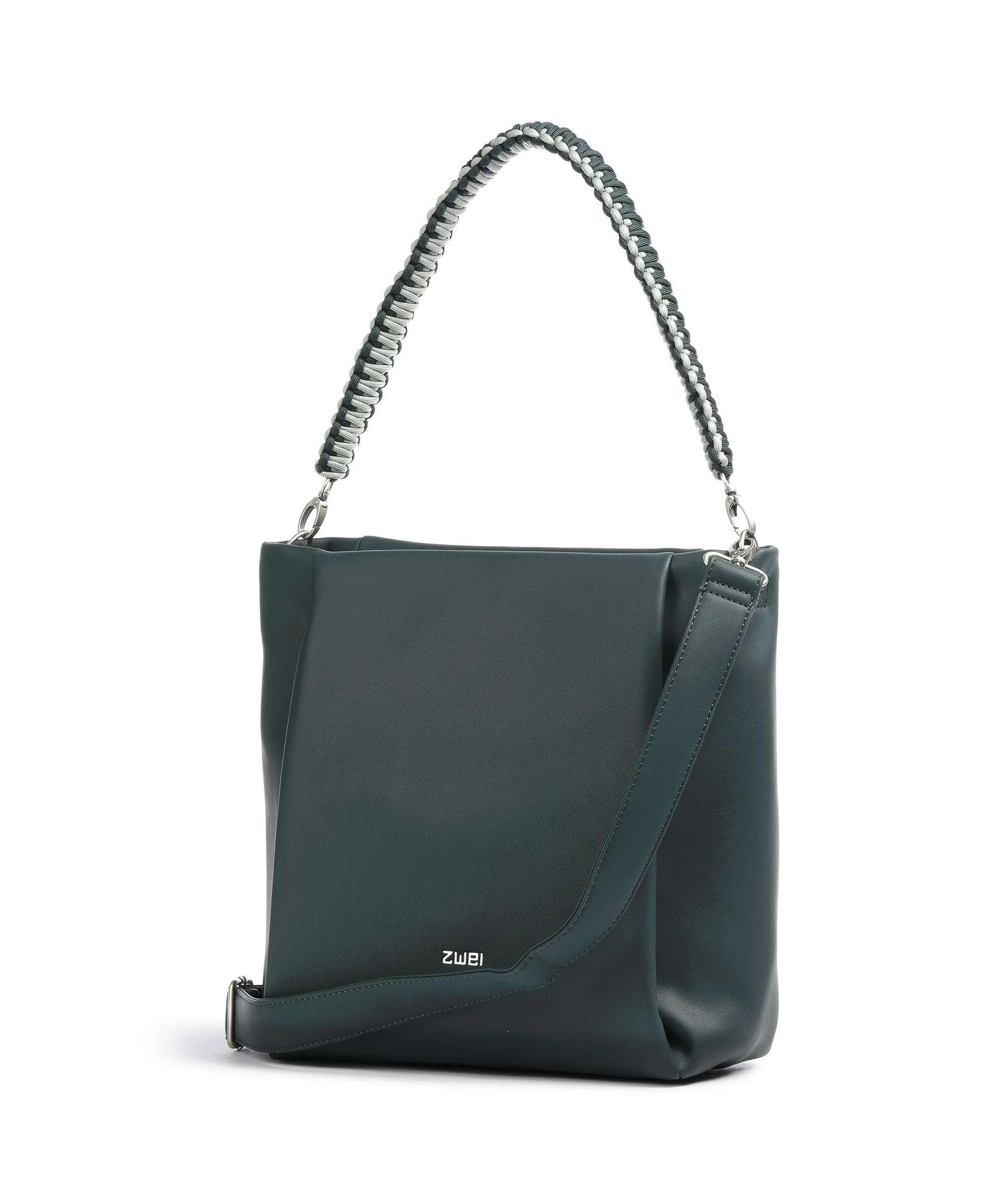  Zwei Yuna YU120 Borsa hobo pelle sintetica verde scuro  